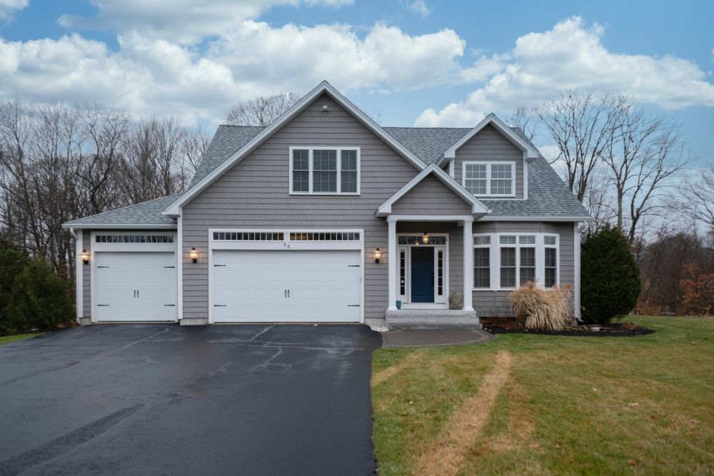 Asphalt driveway