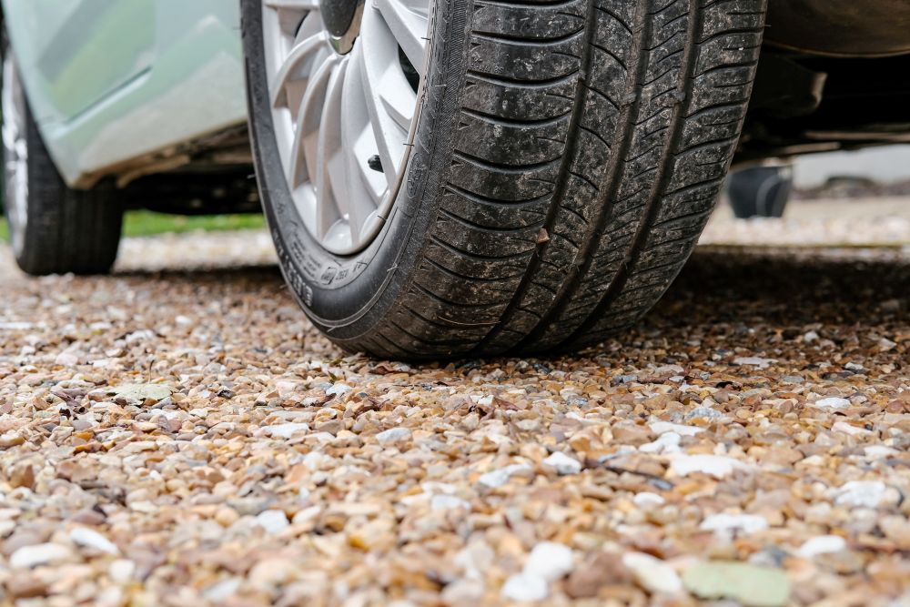 Gravel driveway