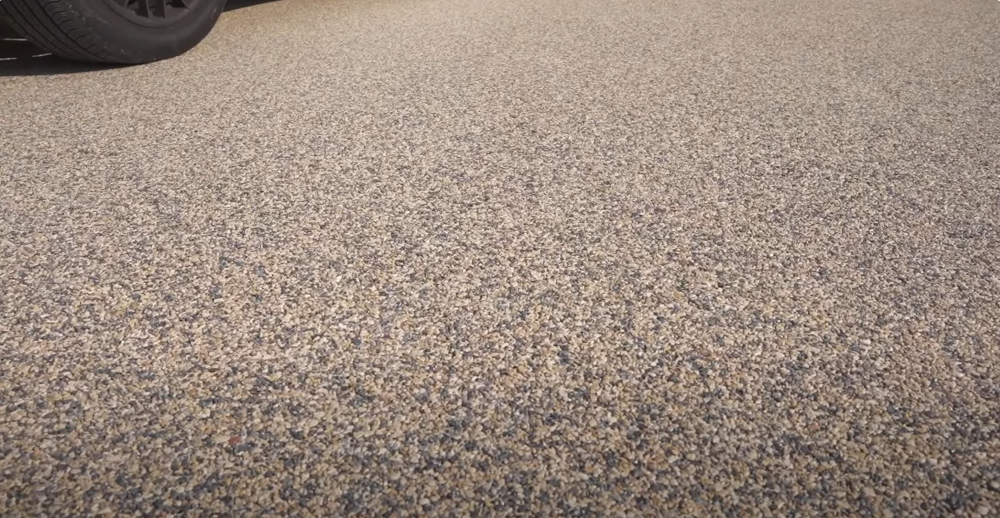 Resin driveway